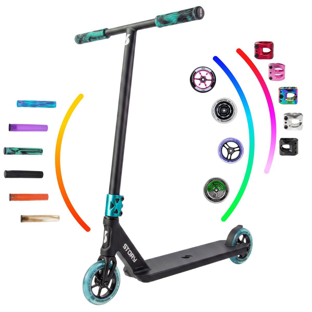 Kitenorge Rider’s Choice komplett tricksparkesykkel