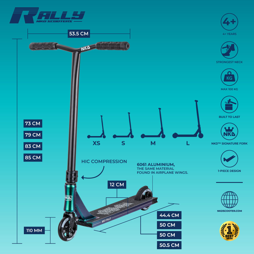 NKD Rally Trik Sparkesykkel