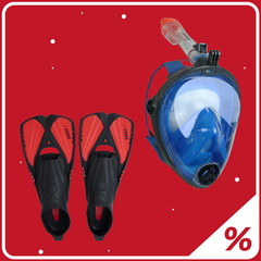 Annox Helmaskesett for dykkere for voksne (+15)