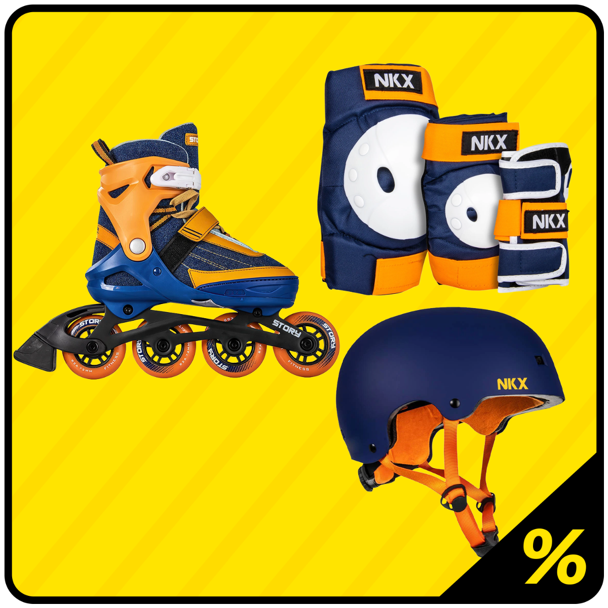 10% Ekstra Rabatt Barn Inline Pakke