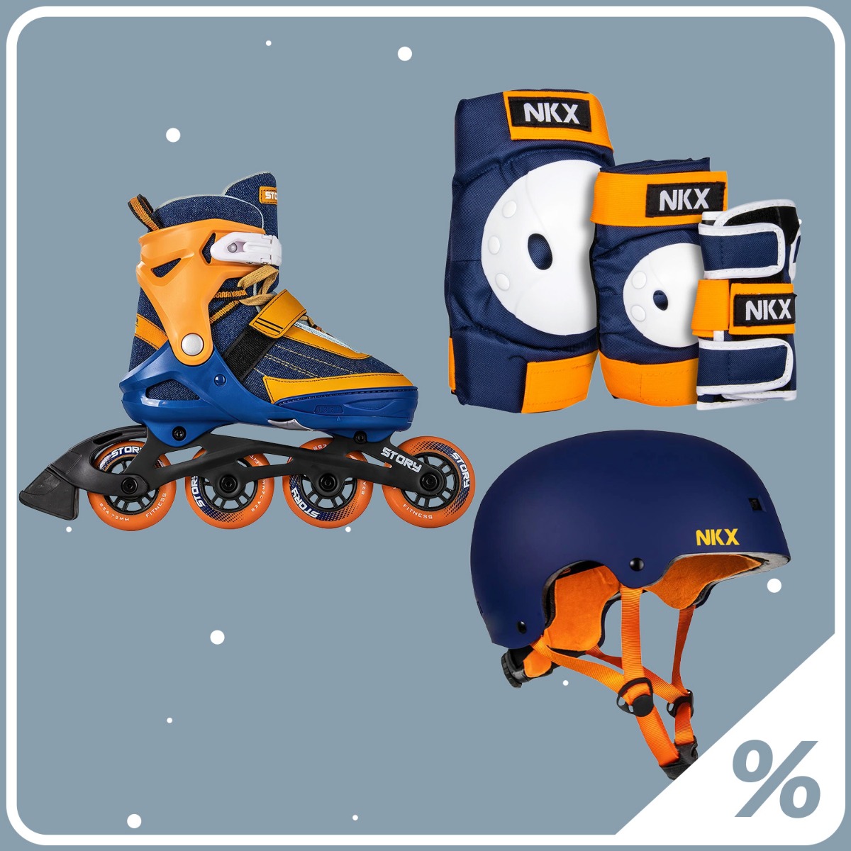 10% Ekstra Rabatt Barn Inline Pakke