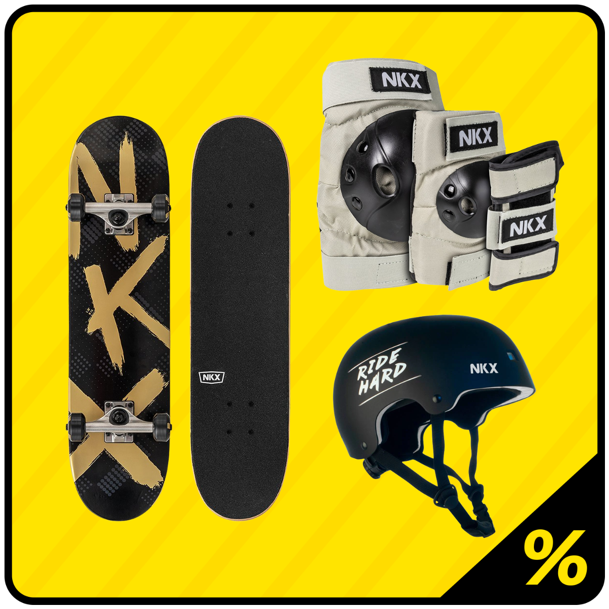 20% Ekstra Rabatt Skateboard Pakke Barn 4-8 År