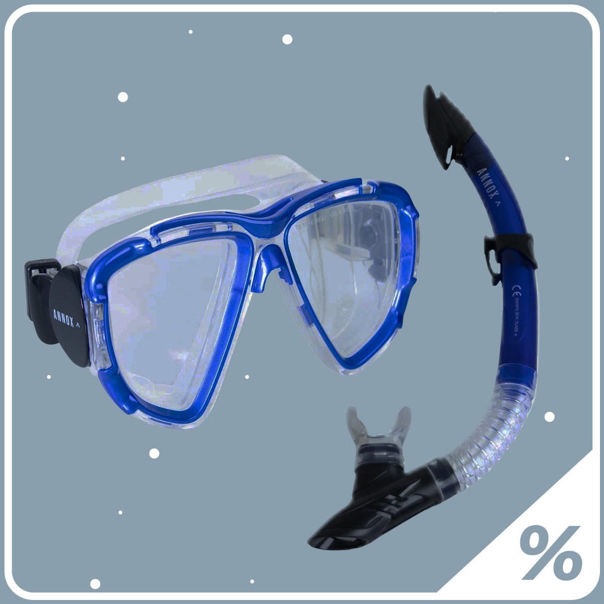 Annox Snorkelsett For Voksne (+15)