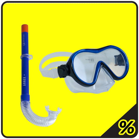 Annox Snorkelsett for voksne (+15) - Blå