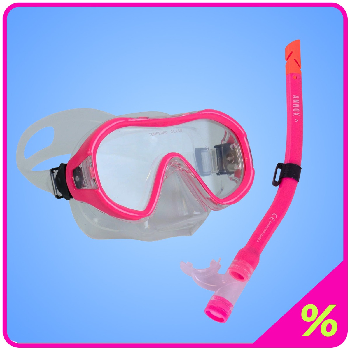 Annox Snorkelsett for barn (8-15)