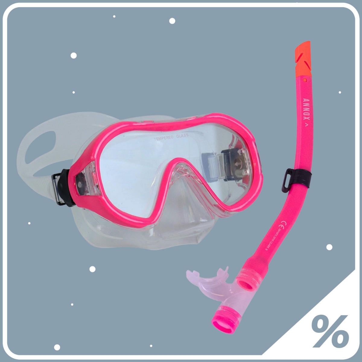 Annox Snorkelsett for barn (8-15)