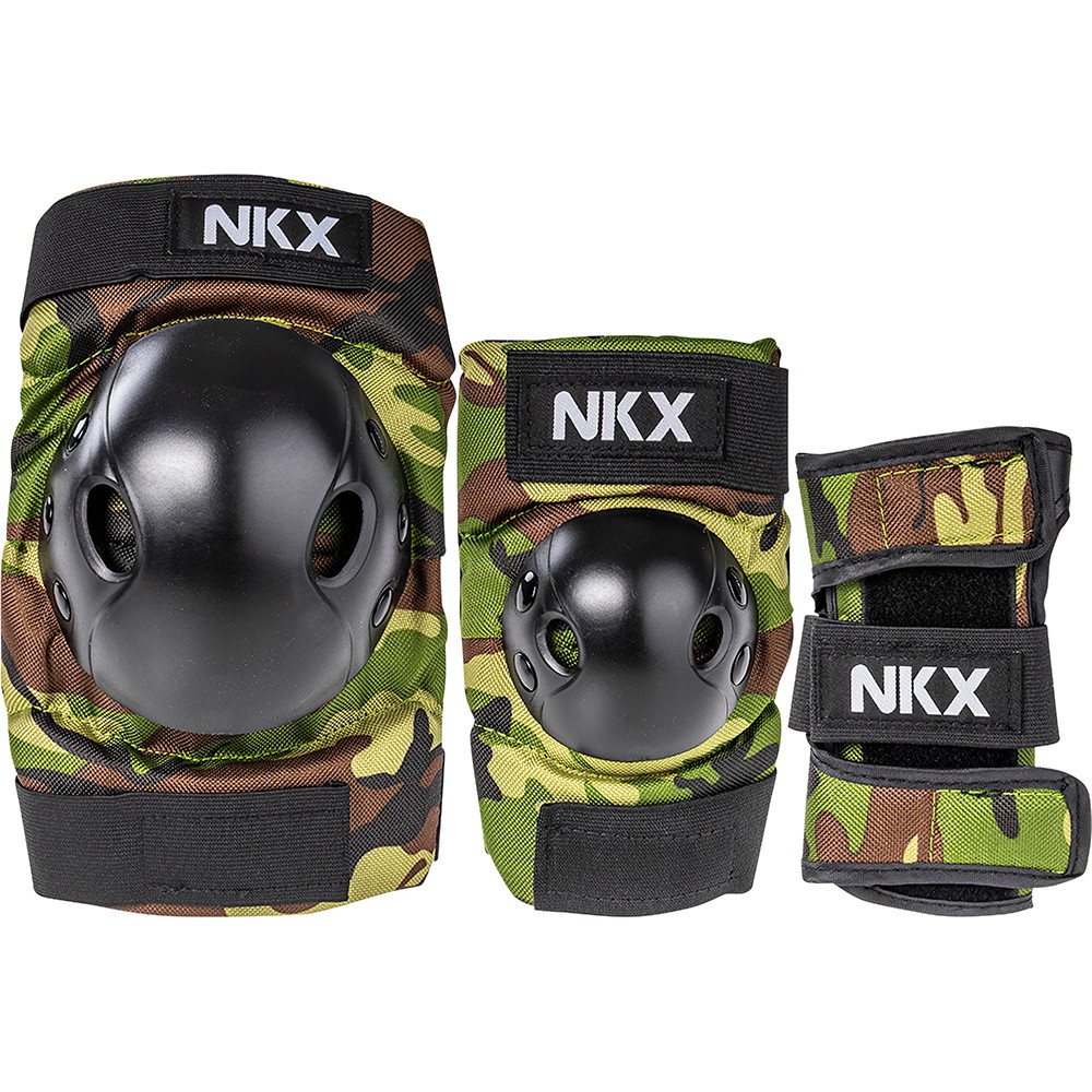 NKX 3-Pakke Pro Barn Beskyttelsesutstyr - Knepads, Albuepads og Håndleddsbeskyttere