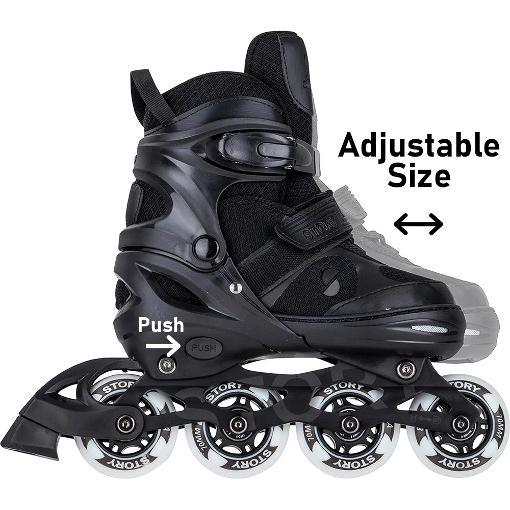 Story Motion Justerbar Inline Rulleskøyter