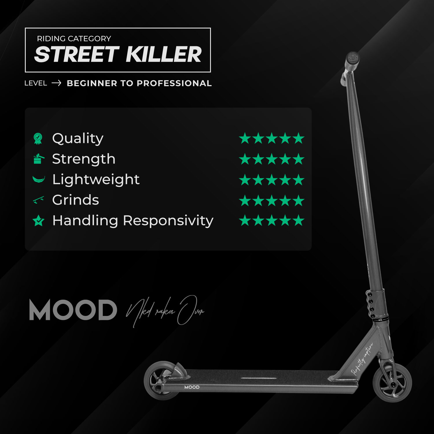 NKD Mood Triks Sparkesykkel