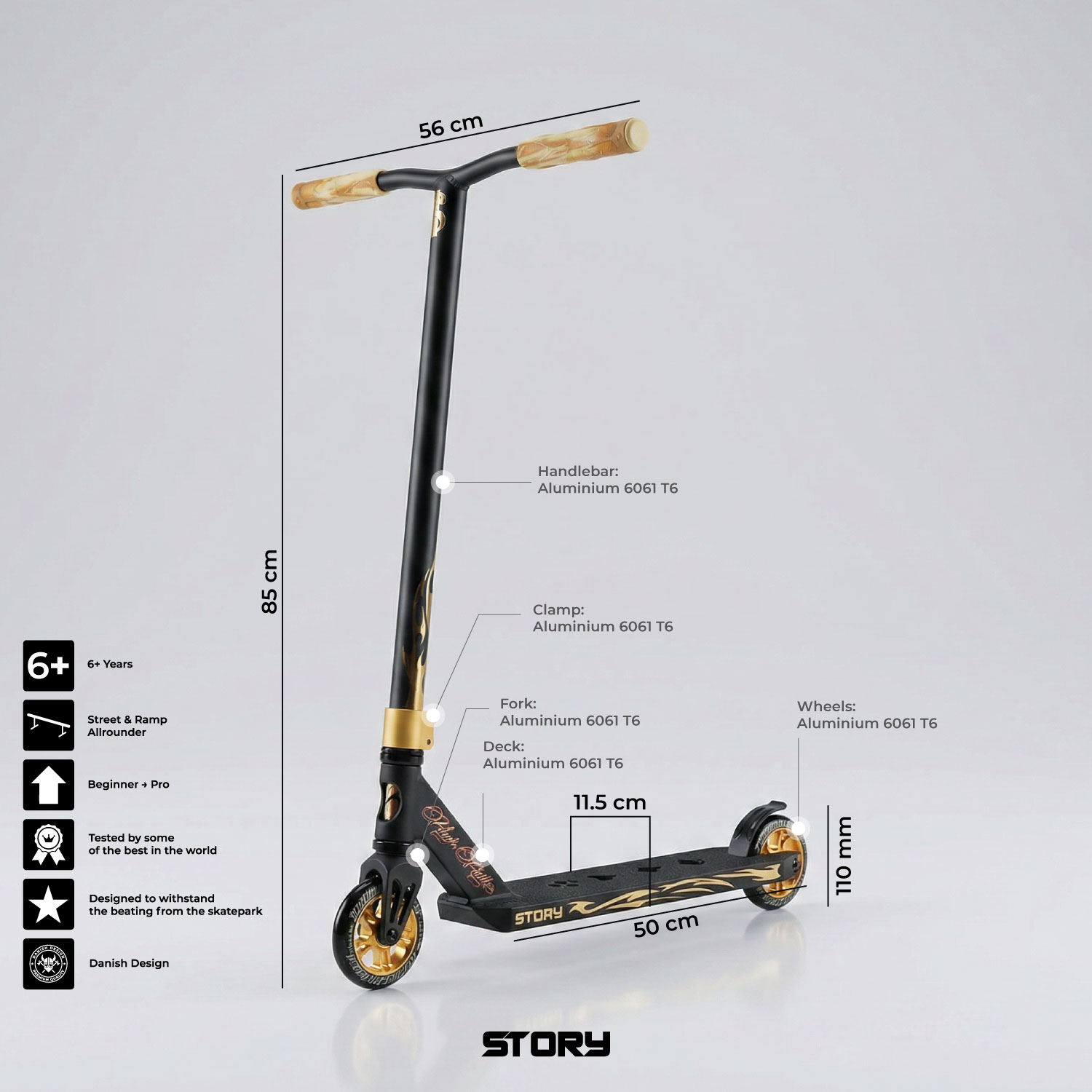 Story High Roller Air Triks Sparkesykkel