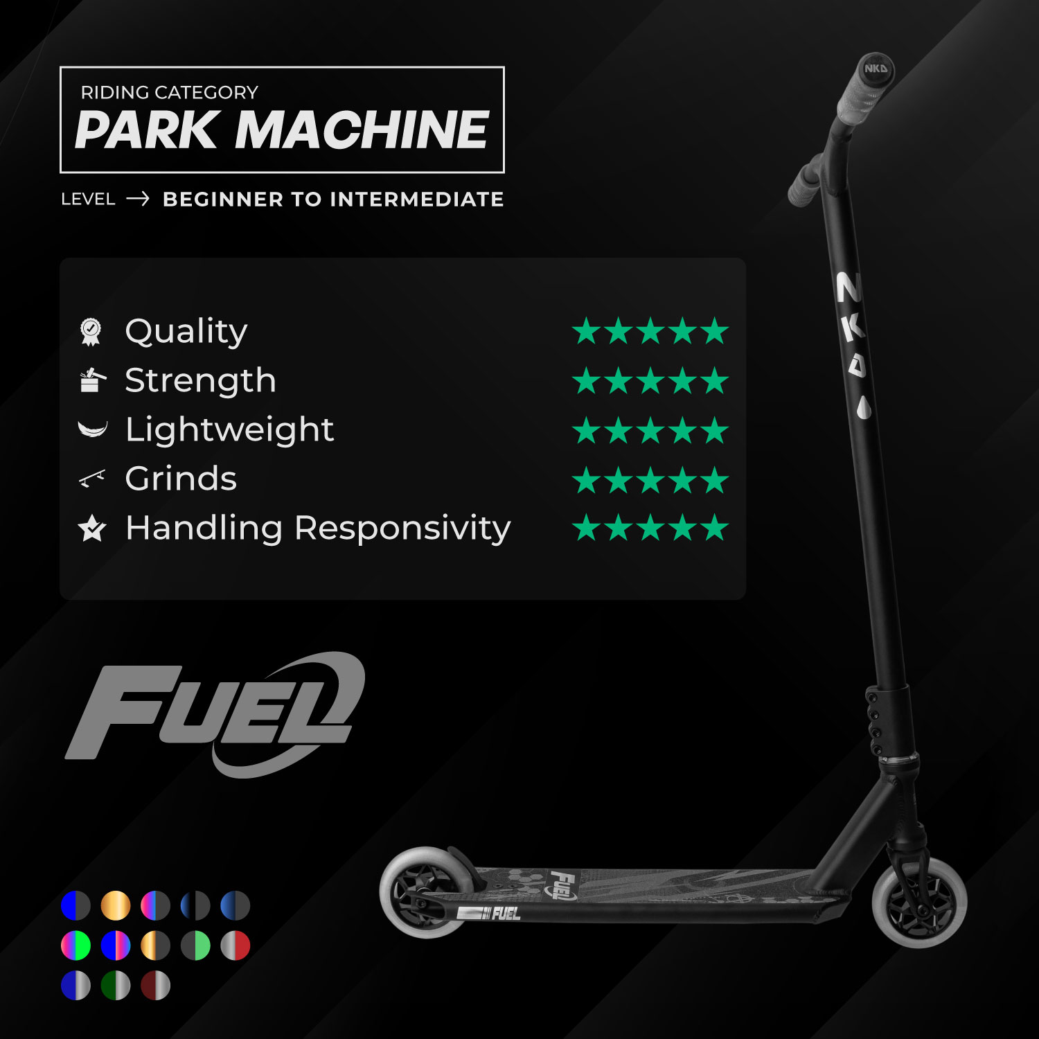 NKD Fuel Trik Sparkesykkel