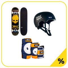 20% Ekstra Rabatt Skateboard Pakke Barn 4-8 År