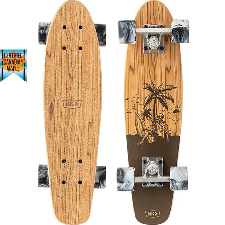 NKX Bones Mini Cruiser Skateboard 22"