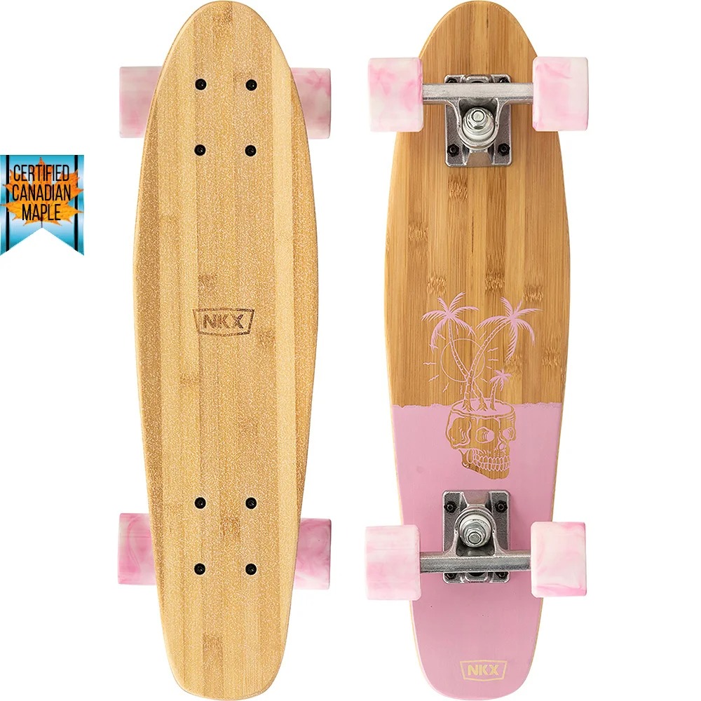 NKX Bones Mini Cruiser Skateboard 22"