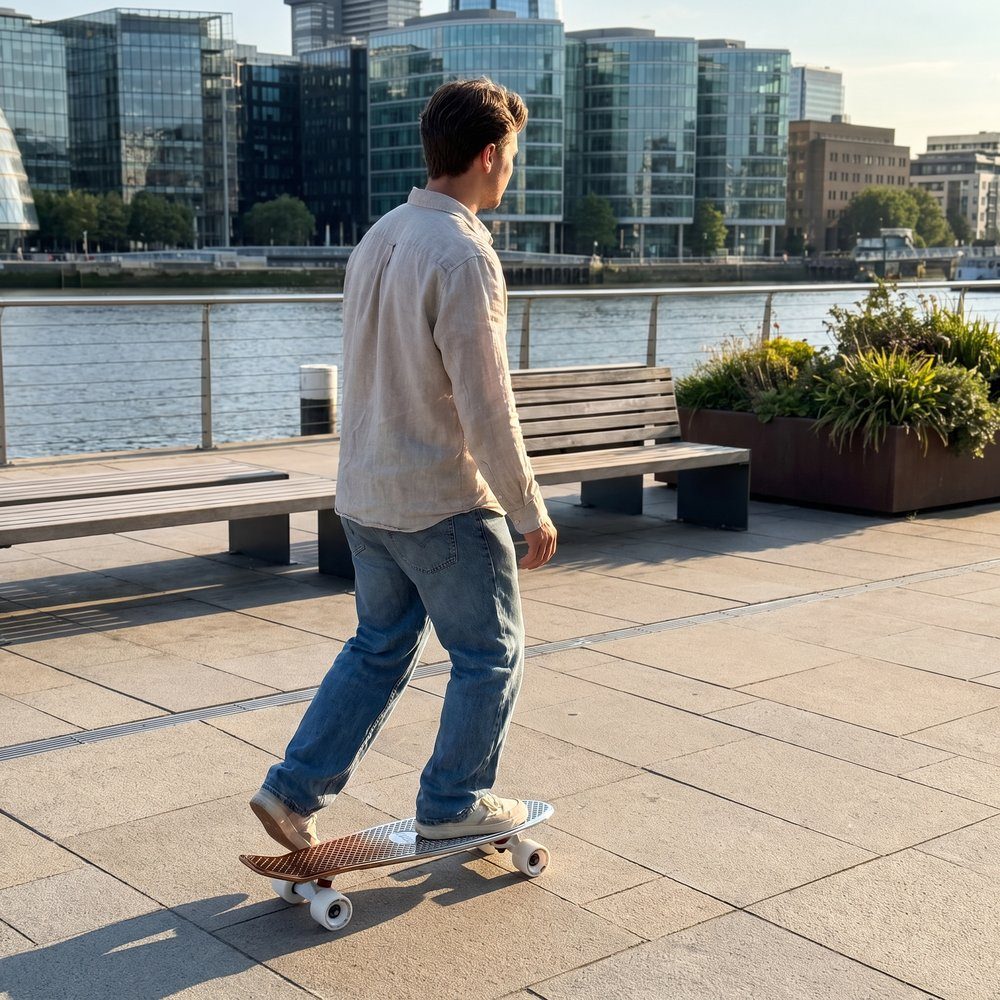 NKX Deluxe Skateboard 22"