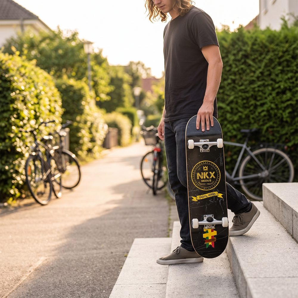 NKX Rasta Royal Skateboard