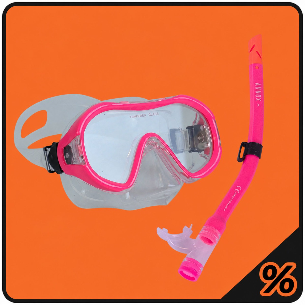 Annox Snorkelsett for barn (8-15)