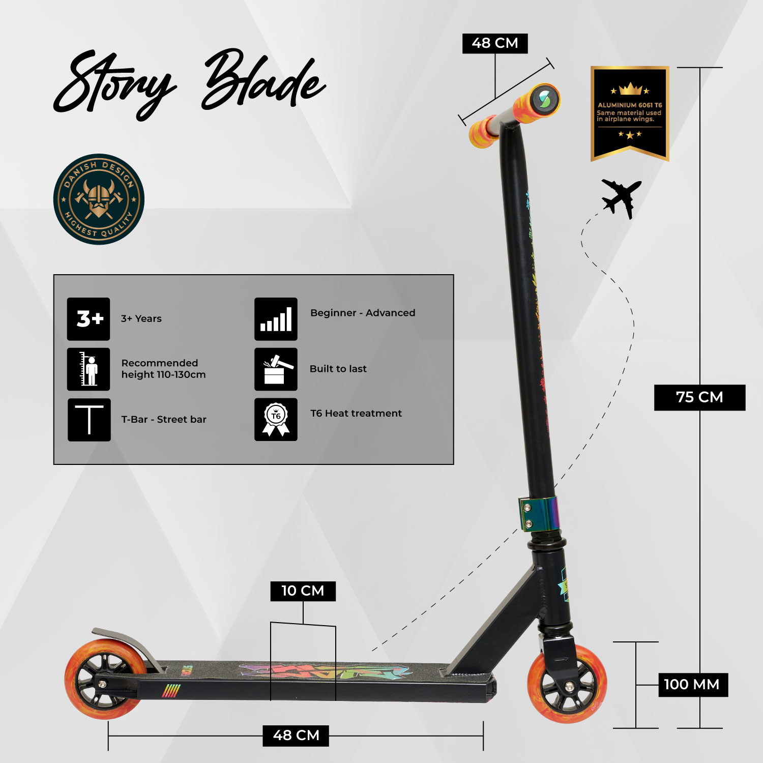 Story Blade Trik Sparkesykkel