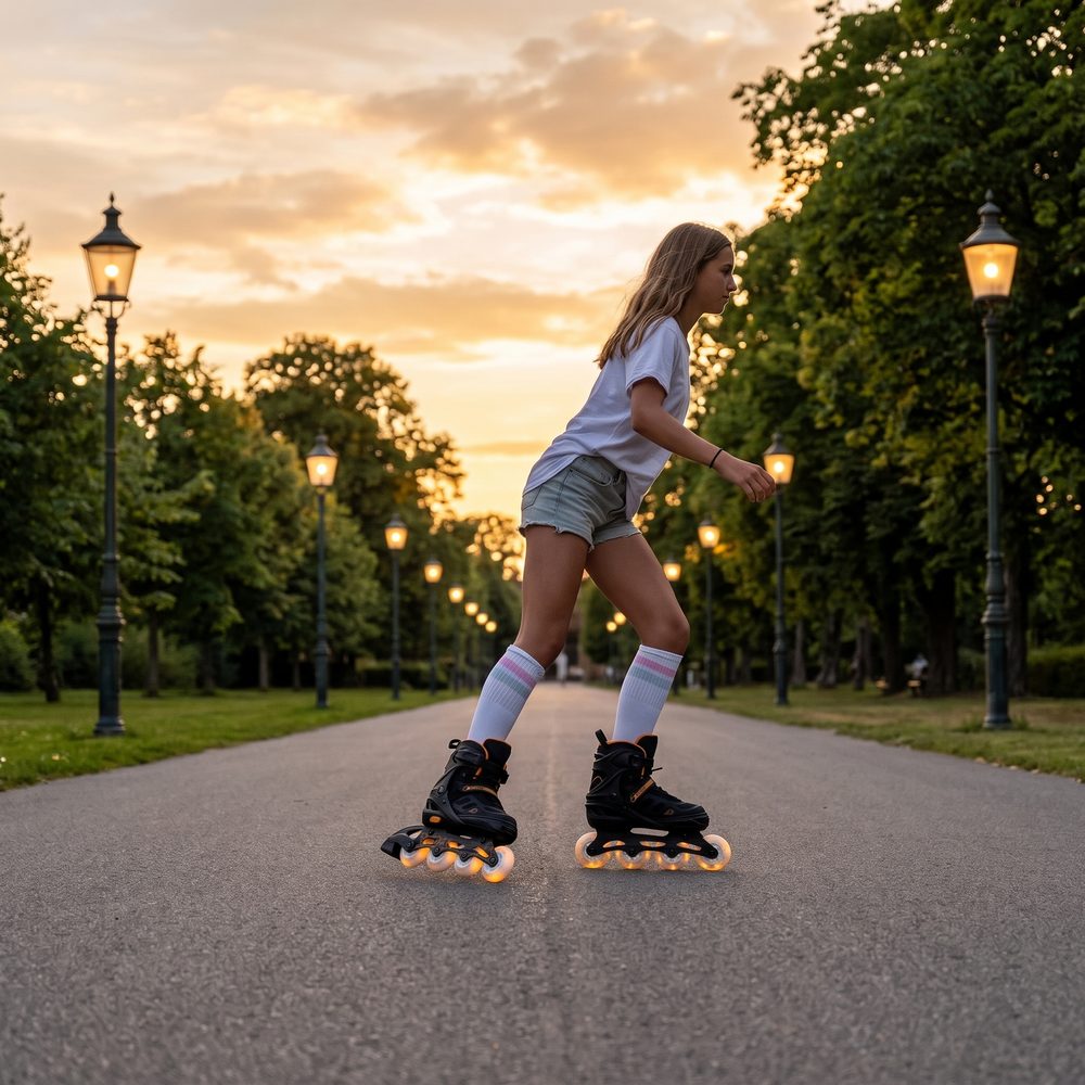 Story Fusion Justerbar Inline Rulleskøyter