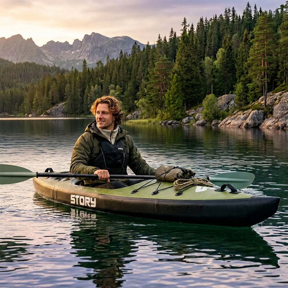 Story Sole 1-Person Oppblåsbar Kajakk