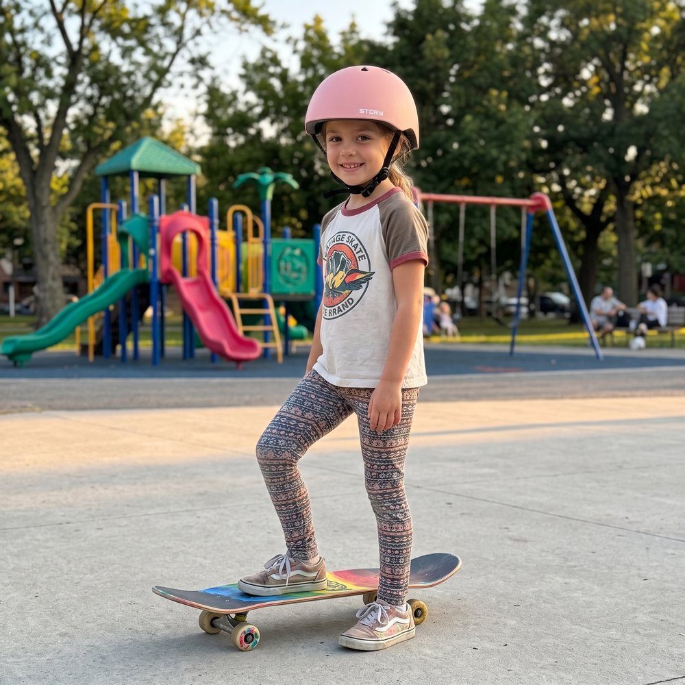 Story Kids Sertifisert Skatehjelm