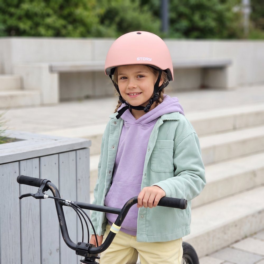 Story Kids Sertifisert Skatehjelm