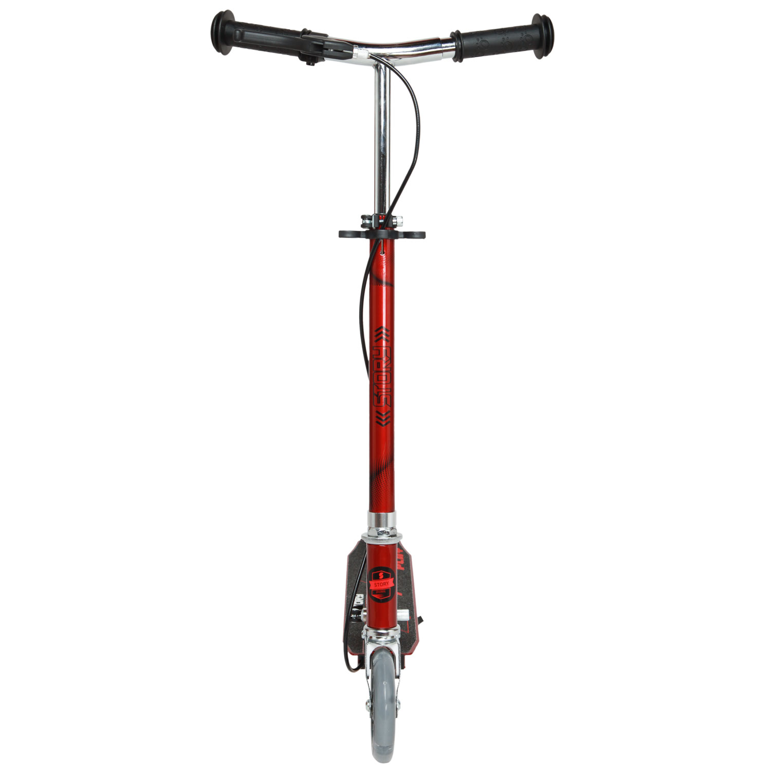 Story Play Barnescooter med håndbrems og LED-hjul