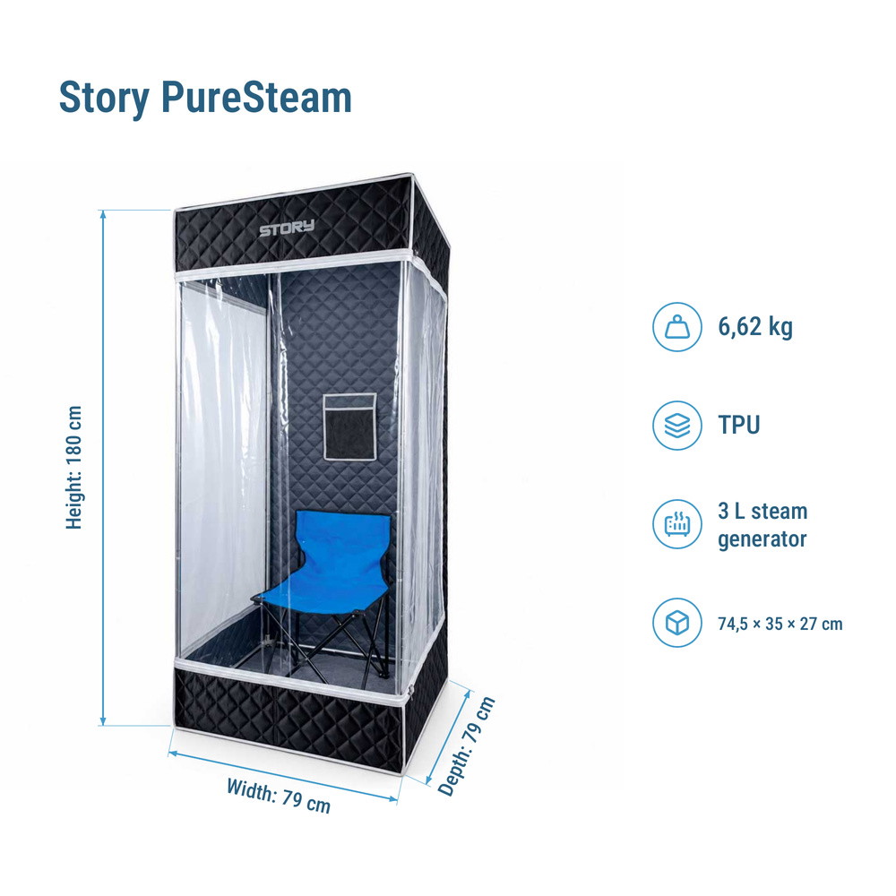 Story PureSteam Dampsauna