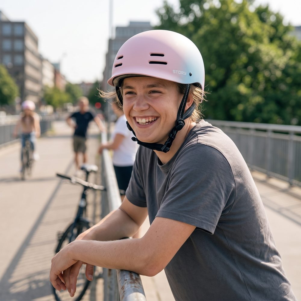 Story Retro Sertifisert Hjelm