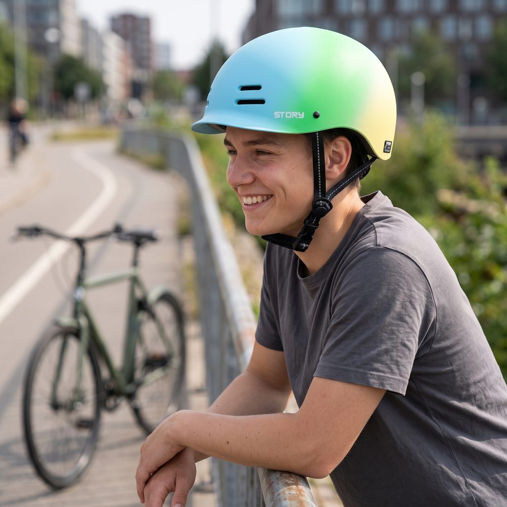 Story Retro Sertifisert Hjelm