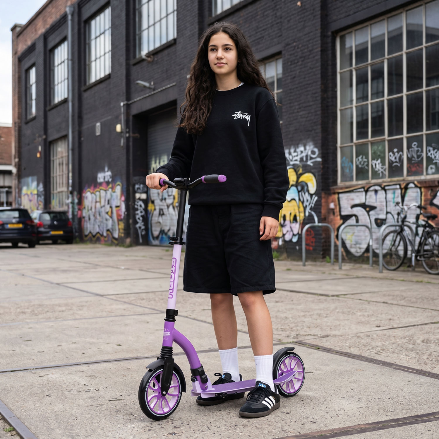 Story Big Wheel Advanced Sammenleggbar Sparkesykkel
