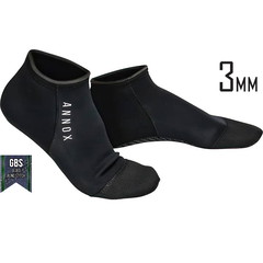 Annox Union Neoprene Ankelsokker 3mm