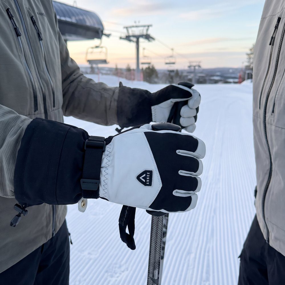 Annox Alpine Skihansker i skinn