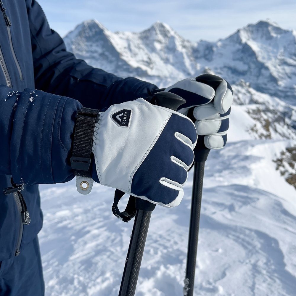 Annox Alpine Skihansker i skinn