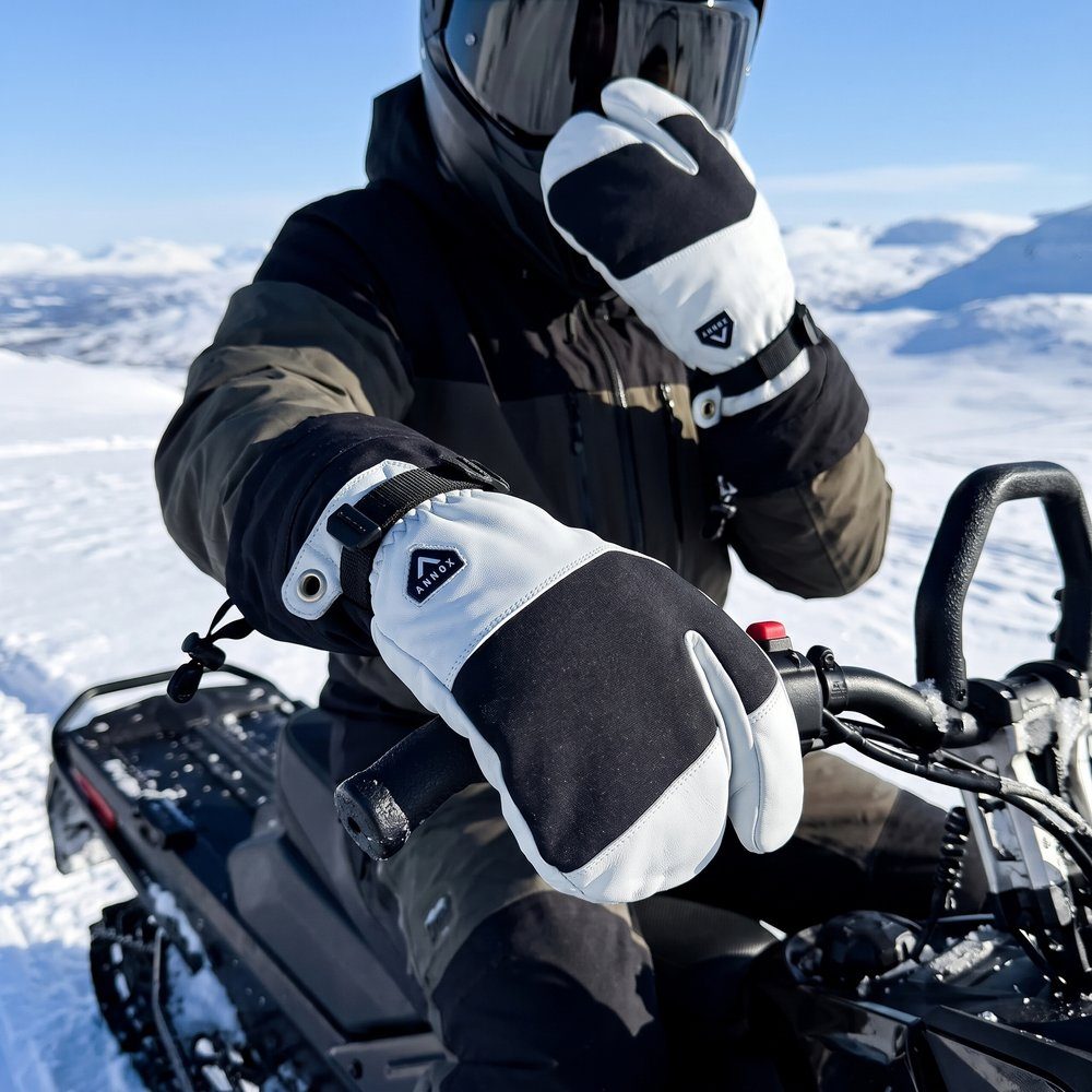 Annox Alpine Skihansker i skinn