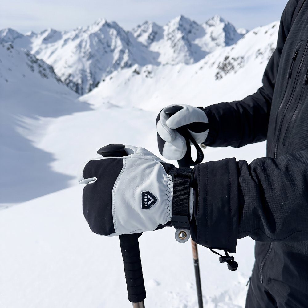 Annox Alpine Skihansker i skinn