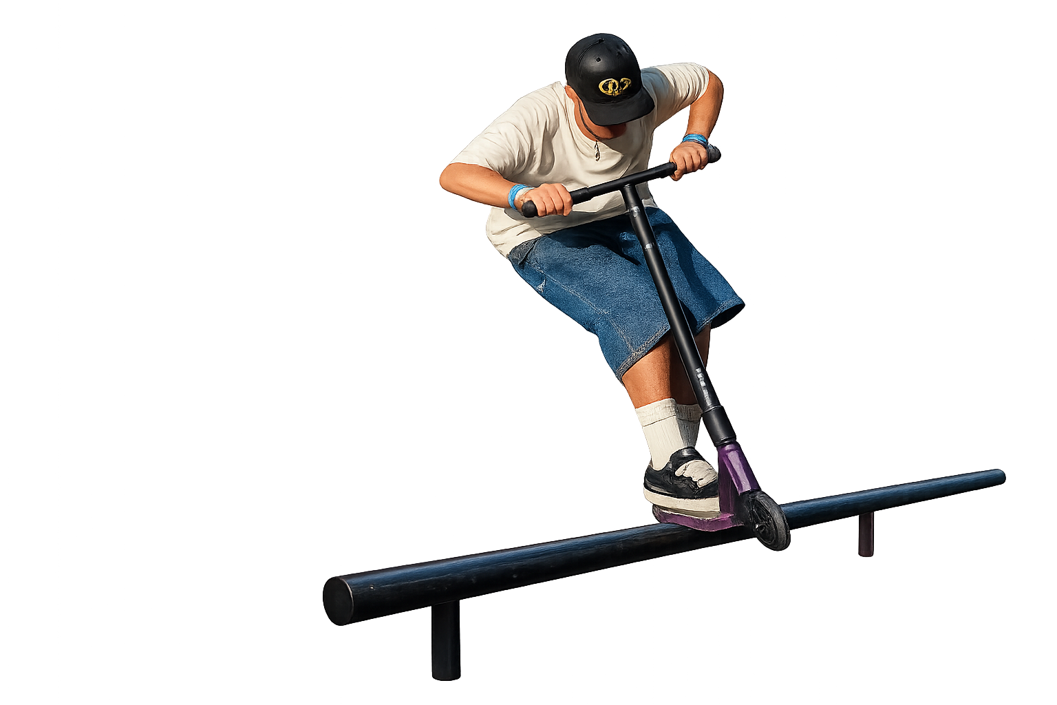 Scooter-rider tester utstyr
