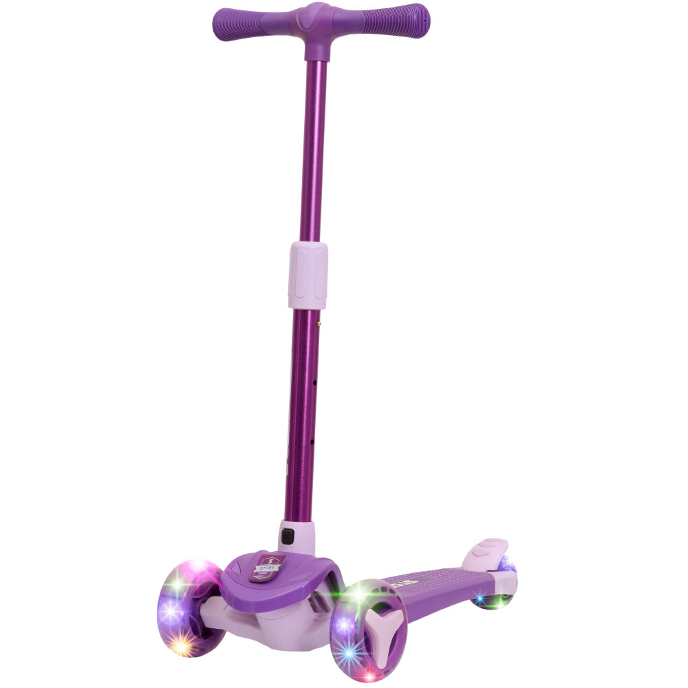 Lilla Story Mini Friends LED Deluxe trehjuls barnesparkesykkel med LED-hjul.