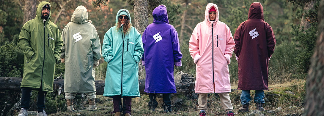 Change robes til vinterbadning i naturen